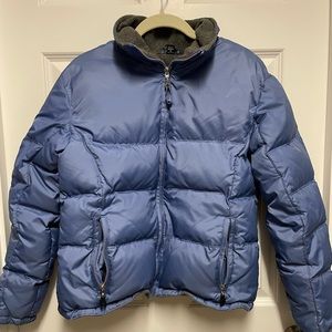 Alaska Frontier Womens Puffer jacket. Color Blue.  Size small